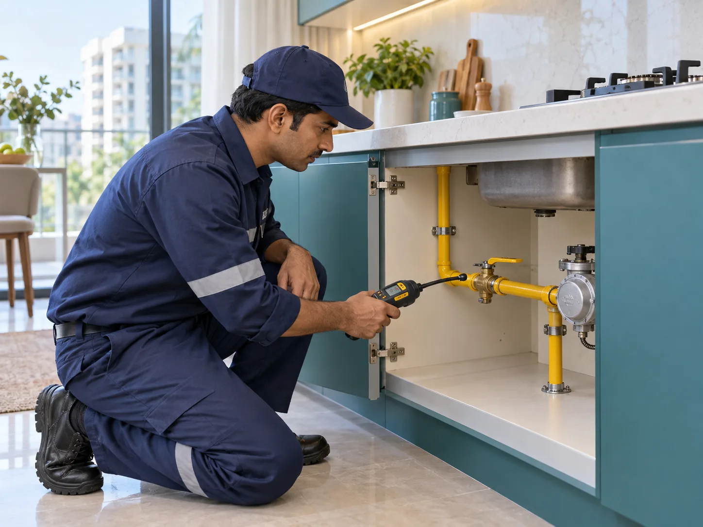 Cooking range repair